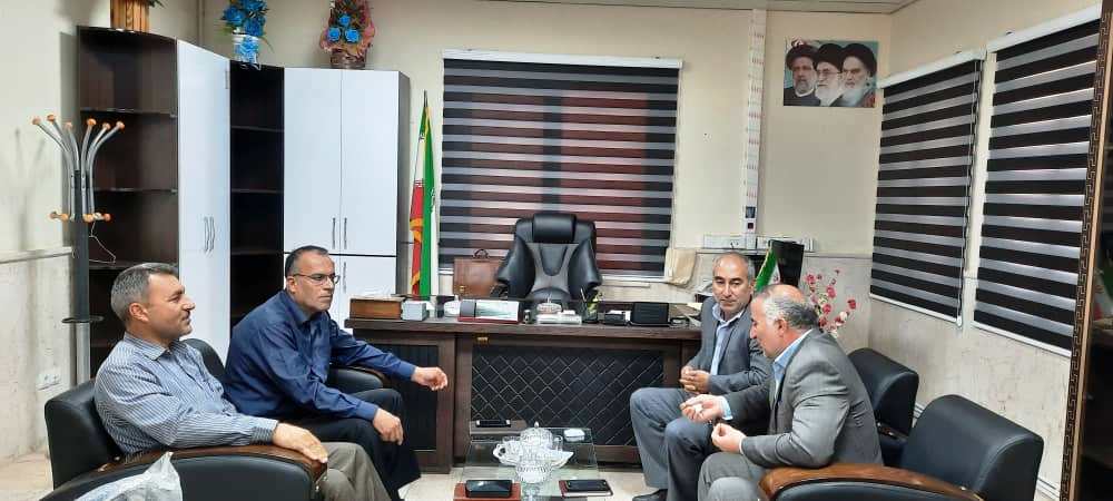 دیدارسرپرست هواشناسی ایلام با فرماندار شهرستان هلی