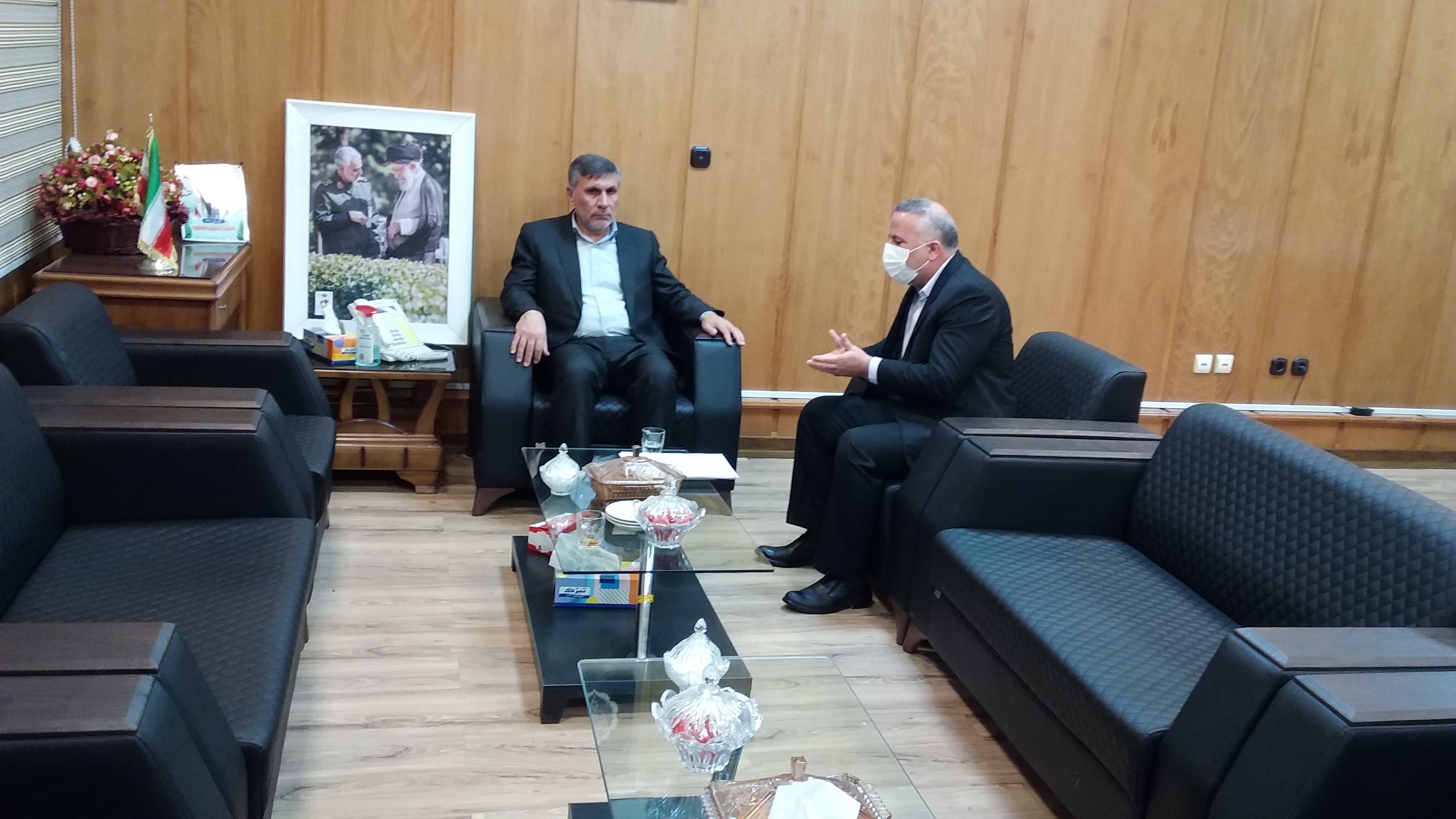 دیدار سرپرست هواشناسی با معاون سیاسی، امنیتی استان